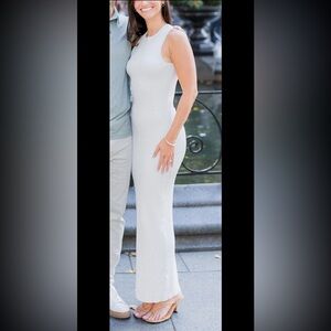 SIR Celena Ribbbed Knit Maxi Dress - size 2